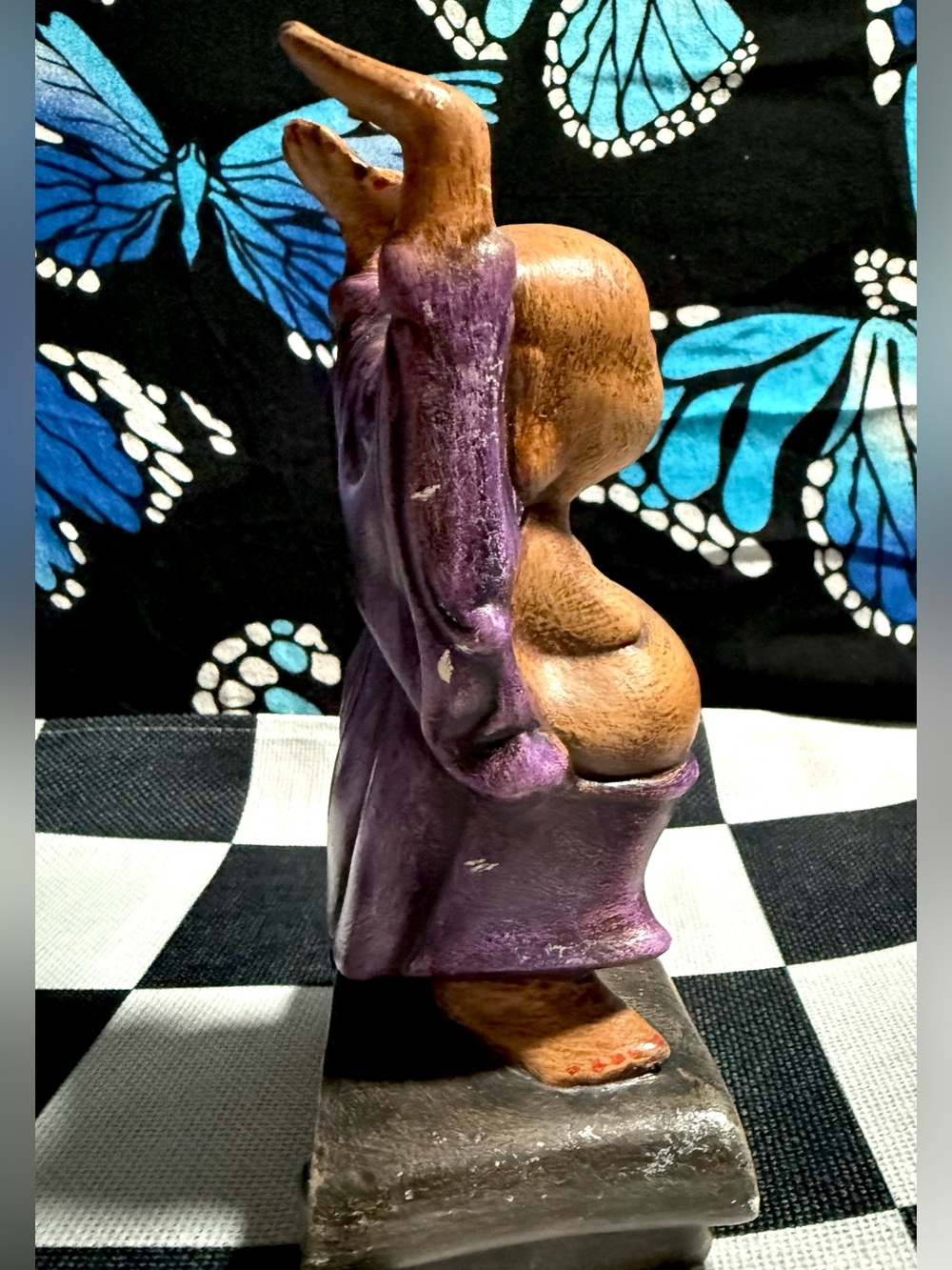 Vintage 1960s Eastern Enlightenment Buddha Altar Statue - Picture 9 of 10